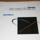 Allied signal Mark V Ground Warning Syatem GPWS Install/Maintenance Manual