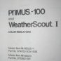 Sperry Primus 100 Weatherscout I Color Radar Indicators Maintenance manual