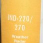 Rockwell Collins IND-220/270/270A Radar Indicator Instruction/Repair manual