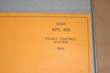 Bendix King KFC-400 Flight Control System Installation manual