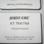 Bendix King KT76A/78A Transponder Installation manual 006-00143-0005