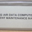 Honeywell AZ-242 Air Data Computer Component Maintenance Manual vol 2a