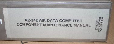 Honeywell AZ-242 Air Data Computer Component Maintenance Manual vol 2a