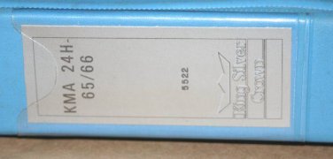 Bendix King KMA-24H-65/66 Audio Panel Install/maintenance/overhaul manual