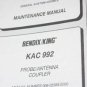 Allied Bendix King KAC992 HF/SSB ANT. Coupler Install/maint/Overhaul manual