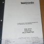 Tektronix DM501A Multimeter Instruction manual DM-501A