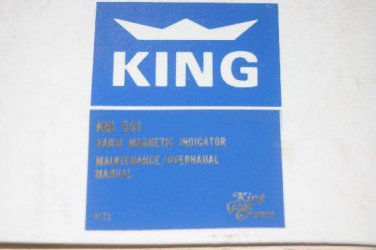 Bendix King KNI-581 Radio Indicator Installation Maint/overhaul Manual KNI581