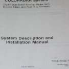Sperry Primus 500 coloradar Installation manual Spex Honeywell ib8023145
