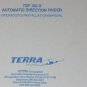 Terra TDF-100D ADF operation/installation manual TDF100D