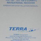 Terra TLC120D TLC120 Loran C NAV RCVR operation/installation manual TLC-120