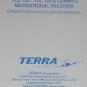 Terra TLC120D TLC120 Loran C NAV RCVR operation/installation manual TLC-120