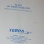 Terra TX3200 VHF Transceiver operation/installation manual TX3200 VHF XCVR