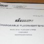 DME Corp. Rechargeable flashlight system EF-2C Maintenance manual