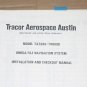 Tracor Aerospace TA7880/7880SR Omega VLF NAV system Installation checkout Manual