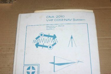 Bendix King CNA-2010 VHF COM/NAV system IB2201maintenance/overhaul Manual Allied