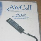 Aircell handset installation AGT.01 Air/ground Phone Manual Allied