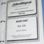 Bendix King KA-134 Audio Panel maintenance/overhaul Manual Allied