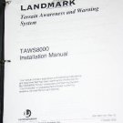 Landmark TAWS8000 Terrain awareness warning system installation manual