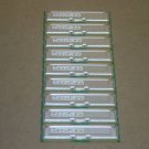 HUGE LOT of (9) Samsung RAMBUS Memory Kit 256MB PC800-40 MR16R1628DF0-CM8 16