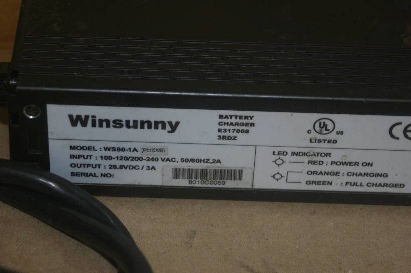 PRONTO SURE STEP M51 INVACARE WHEELCHAIR WINSUNNY BATTERY CHARGER 3A ...