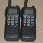 Lot (2) STANDARD HORIZON FLOATING HX750S MARINE VHF RADIO- WATERPROOF+ Light