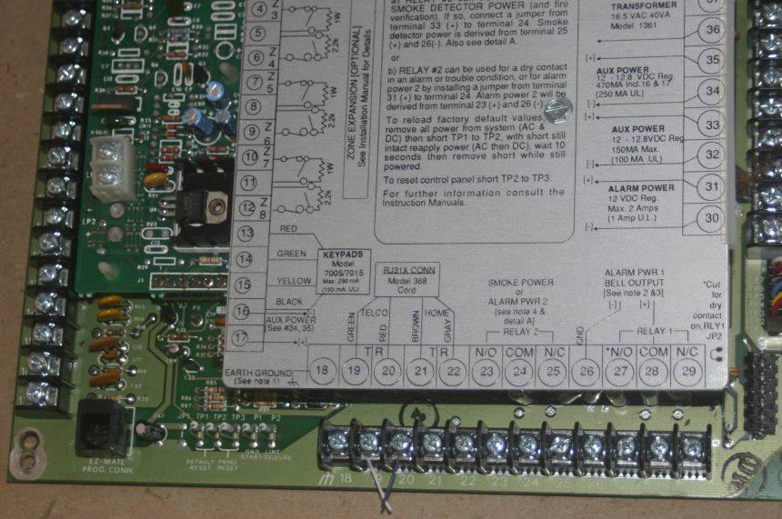 Honeywell HSC FBII XL4 72zone Alarm Panel card motherboard Processor