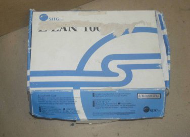 Siig E-lan 100 10MBPS Network Lan NIC Ethernet Card 8-bit ISA for XT/AT PC