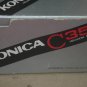 KONICA C35 38mm Film CAMERA Hexanon F2.8 35MM w/original Box & manuals !