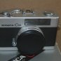 KONICA C35 38mm Film CAMERA Hexanon F2.8 35MM w/original Box & manuals !