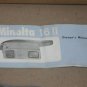 RARE Minolta-16 II 16mm Subminiature Film Camera Used w/Original Manual+Brochure