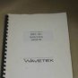 Wavetek 2001 Sweep Signal Generator Operating Users guide Instruction Manual