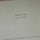Wavetek 2002B Sweep Signal Generator Operating Users guide Manual