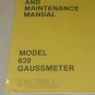 FW F.w Bell 620 Gaussmeter Instruction Operating Guide Users Manual