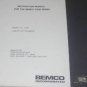 Bemco P200 Liquid CO2 Chamber Instruction Operating Guide Maintenance Manual