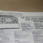 BK Percision 1590A Oscilloscope Calibration Instructions Guide User Manual