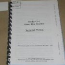 BMI GS-1 GS1 Powe Line Monitor  Instruction Operating Guide Technical Manual