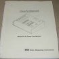 BMI GS-2x GS2x Powe Line Monitor Instruction Operating Guide Maintenance Manual