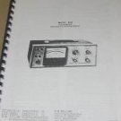 FW F.W.Bell 620 Gaussmeter Operating Guide Service Maintenance Manual
