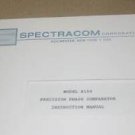 Spectracom model 8150 Precision Phase Comparator Manual TM-500/5000 Plug-in