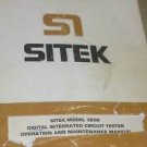 Sitek 3200 Digital Circuit tester  Operating Users Guide Maintenance Manual