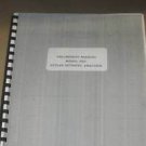 Wiltron 560 Scalar Network Analyzer Prelim Operating Users Guide Manual