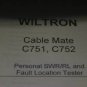 Wiltron Cable Mate C751/C752 Fault Locator Tester Operating Users Guide Manual