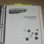Western Graphtec WR9000 series Thermal Arraycorder Operating Users Guide Manual