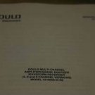 Gould 13-4xx6-01/02 Signal Digitizer/amp Guide Operating Manual 4386/4366/4346