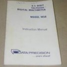 Data precision 1450 4.5 Digit TRI-Phasic Digital Multimeter Instruction Manual
