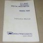 Data precision 1450 4.5 Digit TRI-Phasic Digital Multimeter Instruction Manual