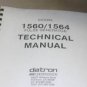 Datron 1560/1564 Pulse generator Operating Technical Service Maintenance Manual