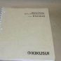 Kikusui DSS5040 Oscilloscope User Service Technical Manual