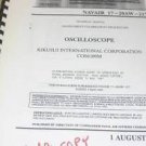 Kikusui COS6100M Oscilloscope Calibration Technical Instruction Manual