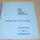 HP Hewlett Packard 8806B Phase Sensative Demodulator Operating Service Manual
